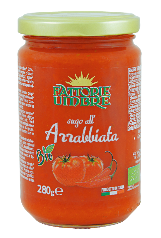 Fattorie Umbre Tomato & Chilli Pepper Sauce 280g