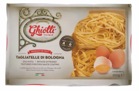 Ghiotti Tagliatelle Di Bologna 250gm