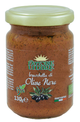 Fattorie Umbre Black Olive Bruschetta 130g