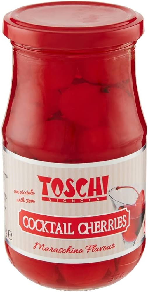 Toschi Cocktail Cherries 630g