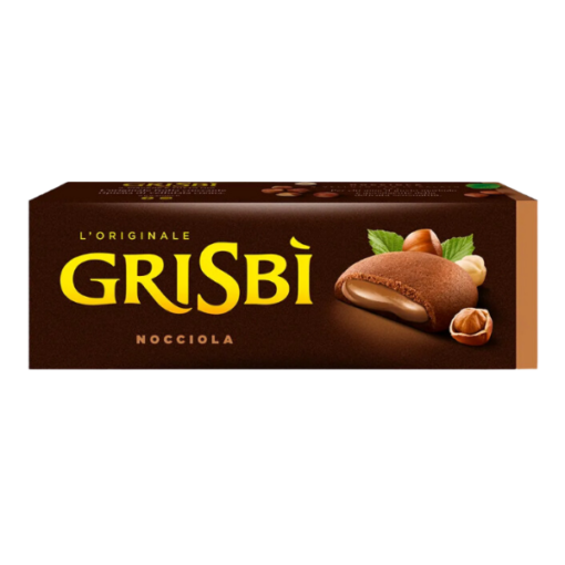 Grisbì Hazelnut Cream-Filled Biscuits – 150g