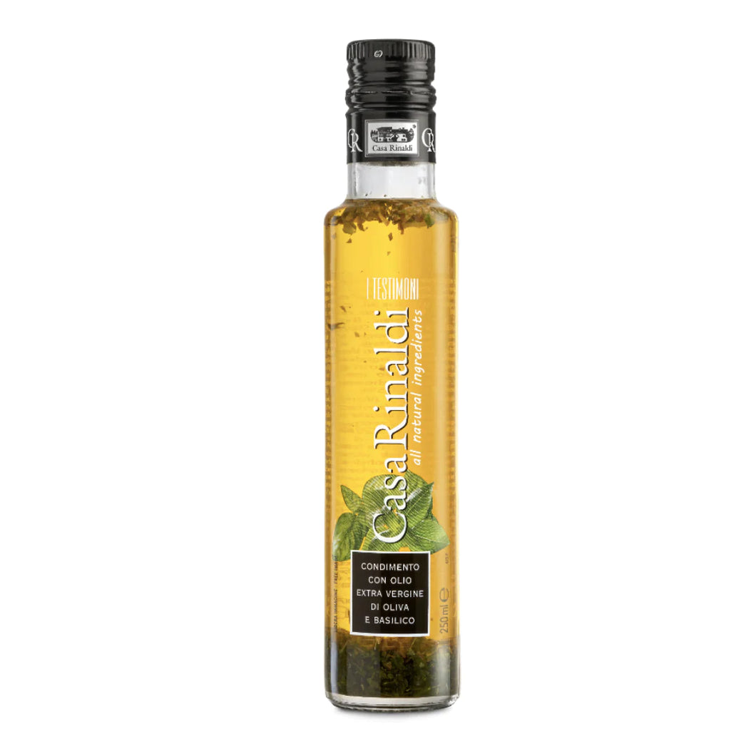 Casa Rinaldi Extra Virgin Olive Oil with Basil 250ml