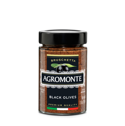 Bruschetta Black Olives 100g – Agromonte