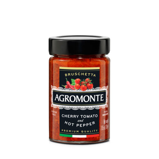 Bruschetta Hot Pepper and Cherry Tomato 100g Agromonte