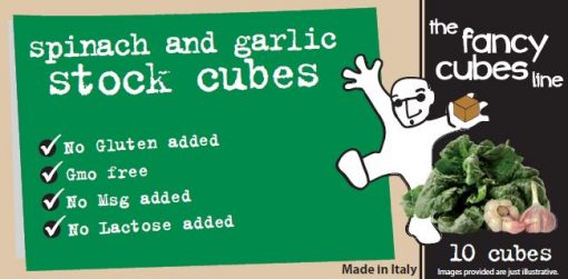 Stock Cubes Spinach & Garlic Fattoria 110gm