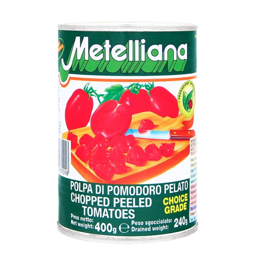 CHOPPED TOMATOES 400g (EACH)